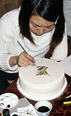 Cake Painting Technique